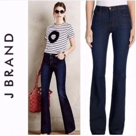J Brand Y2K Love Story Low Rise Flare Jeans Bell Bottom - Picture 2 of 8